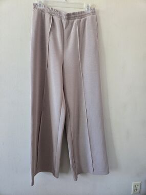 Victoria's Secret Vsx Featherweight Knit Tailored Wide-Leg Pants